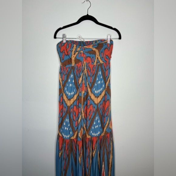 Free people “Mojave” dress in blue size Large - Picture 3 of 5